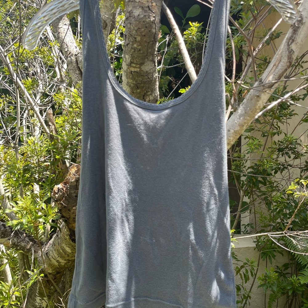 Vintage J Crew Halter Top in Gray